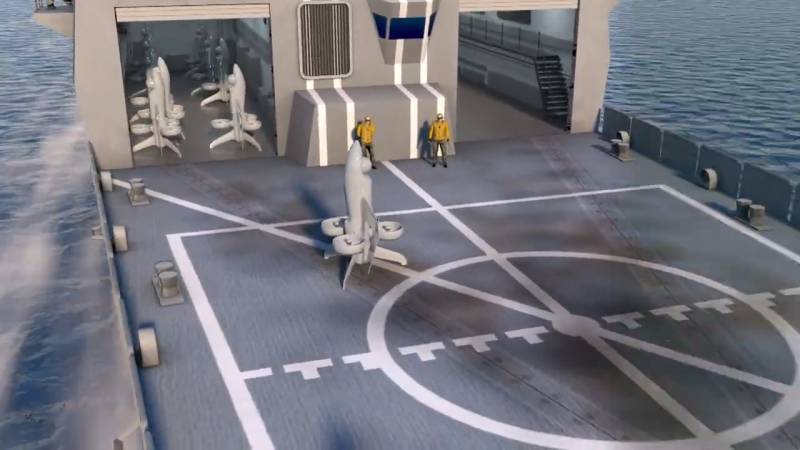 DARPA запускает разработку беспилотника-тейлситтера ANCILLARY оружие