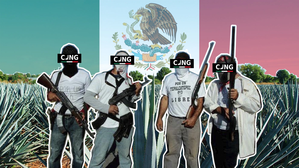 В Мексике задержали трех боевиков наркокартеля «Новое поколение Халиско»