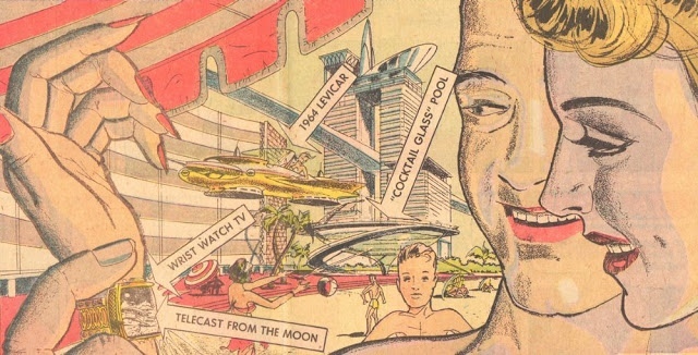 Мир будущего в фантастических иллюстрациях середины XX века xx век