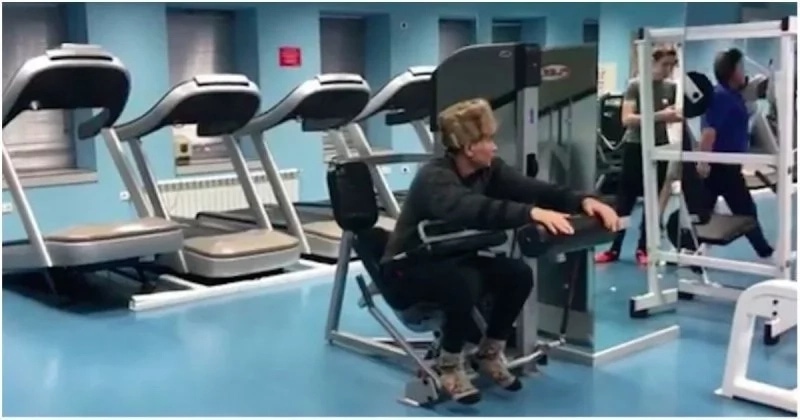 Парень из аула впервые пришел в тренажерный зал и опозорился на весь интернет