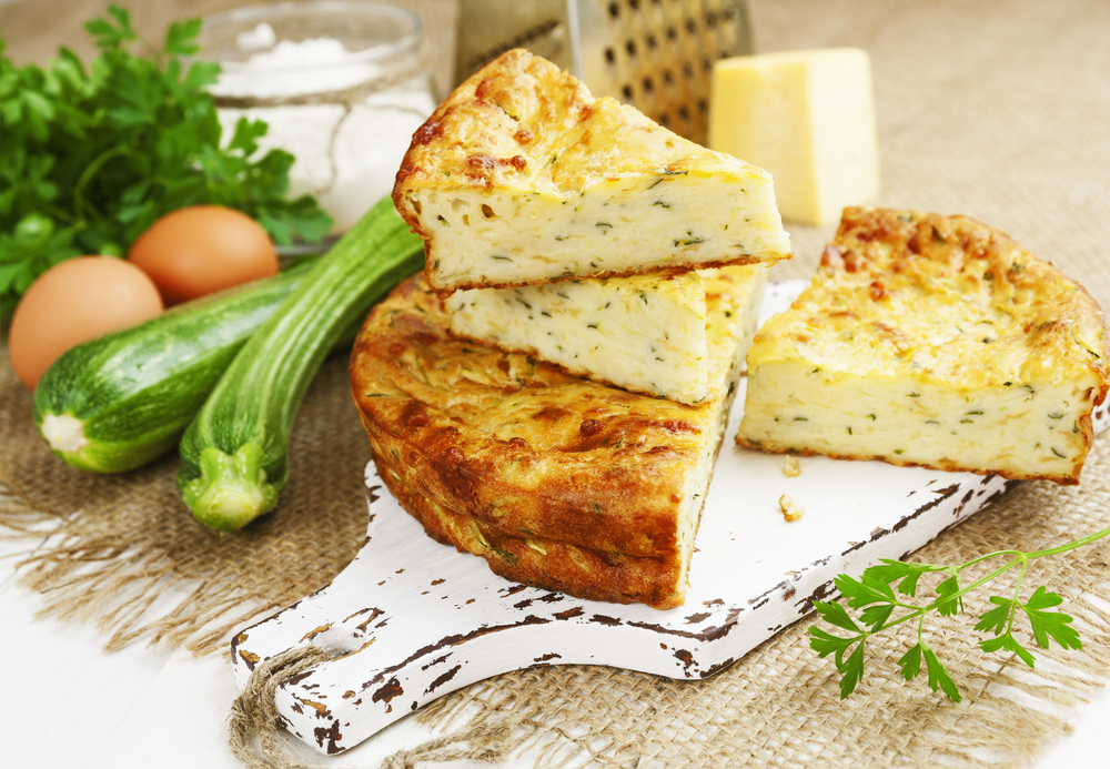 Запеканка из кабачков в мультиварке