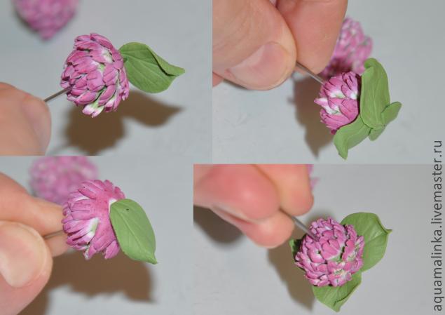 Цветы из полимерной глины мастер класс с пошаговым фото