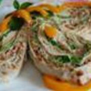 Закуска из лаваша с мясным фаршем