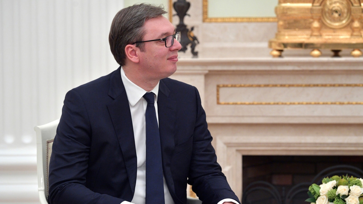 Президент Сербии Вучич рассчитывает на помощь Евросоюза в решении ситуации в Косово Президент Сербии Вучич рассчитывает на помощь Евросоюза в решении ситуации в Косово Политика