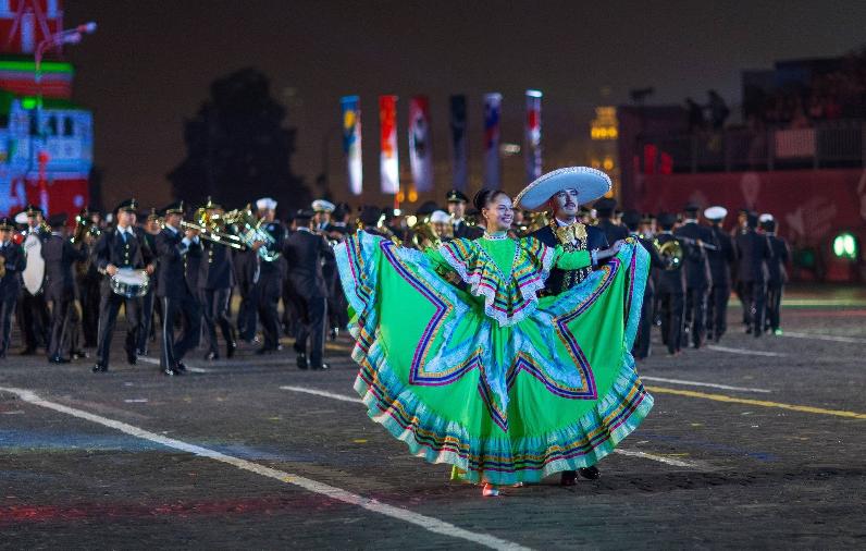 Мексиканский военный оркестр примет участие в «Спасской башне»