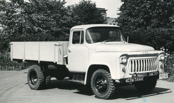 Редкий советский грузовик ГАЗ-56 авто