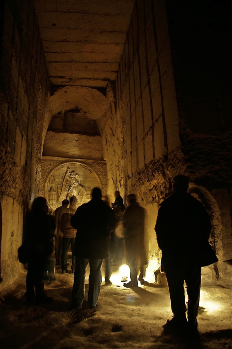 Часовня в туннелях Синт-Питерсберг, Маастрихт.