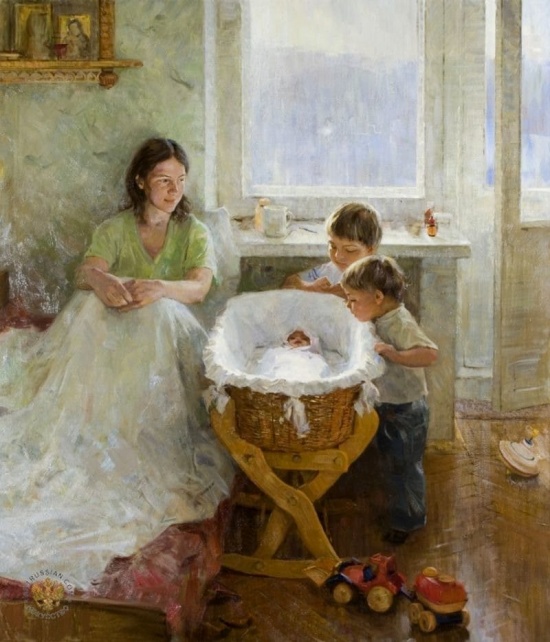 Художник Александр Косничев. Когда звенит последний листопад 