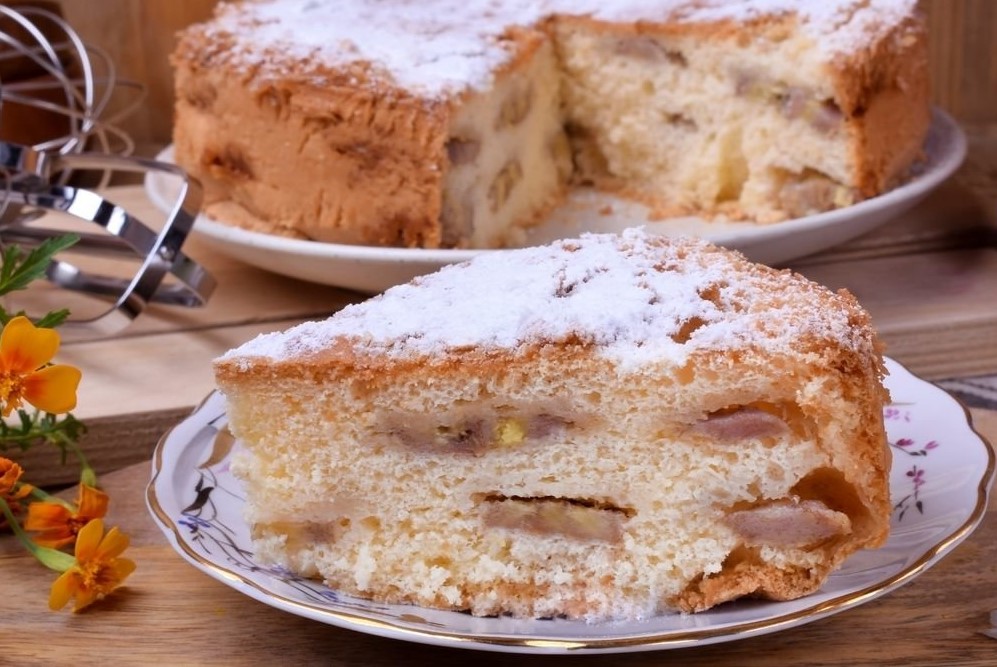 Банановый пирог в мультиварке