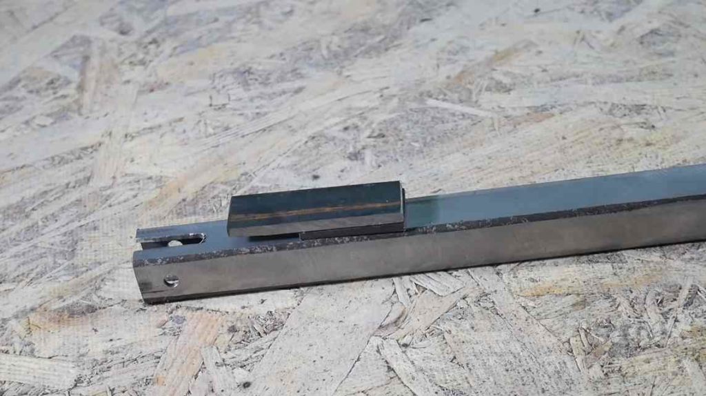 Простой самодельный пробойник из профильной трубы самоделкин