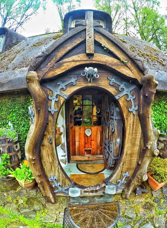 Дом Хоббитов в Шотландии интерьер и дизайн,ремонт и строительство