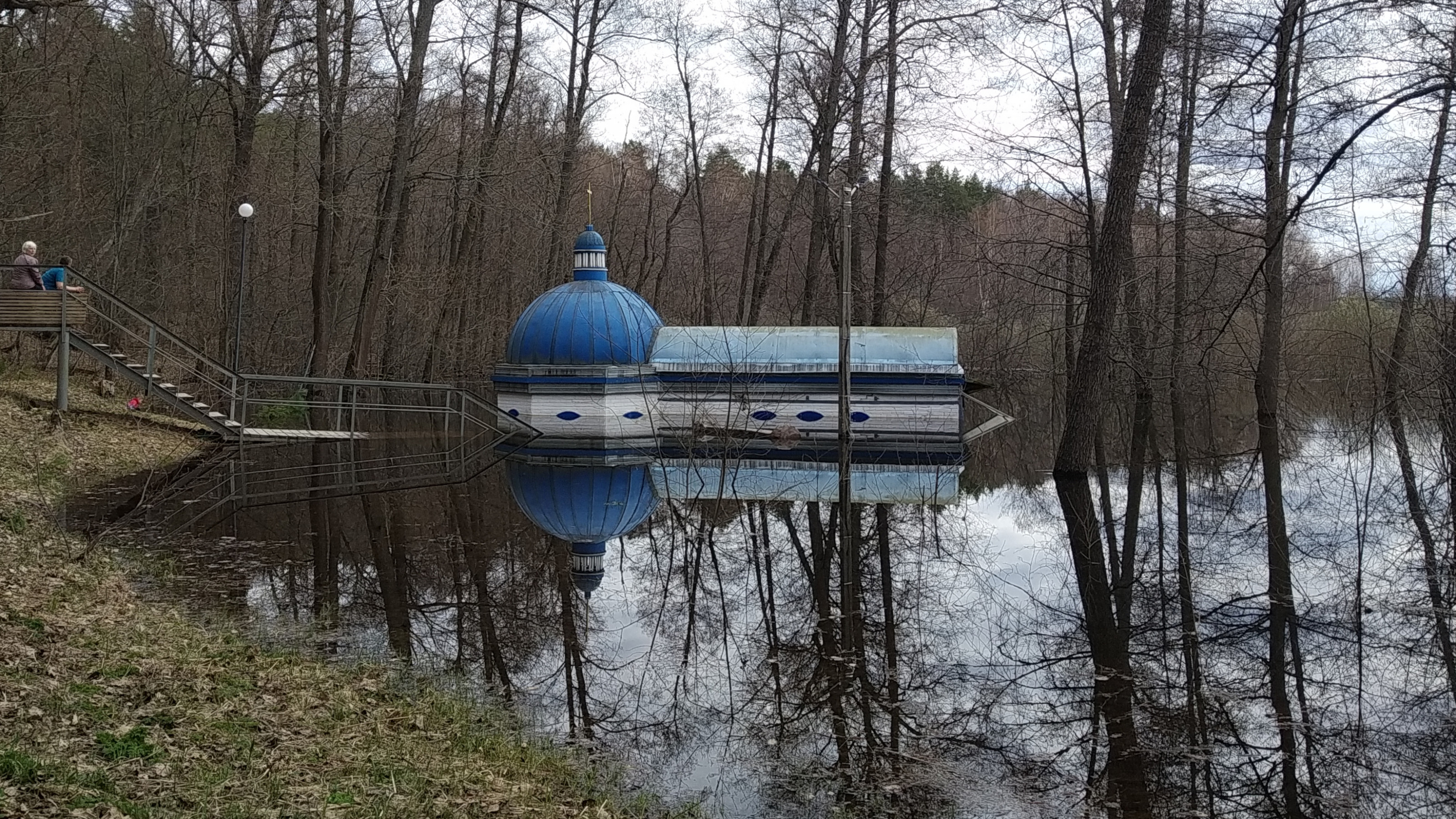 Во Владимирской области показывают самое красивое половодье десятилетия