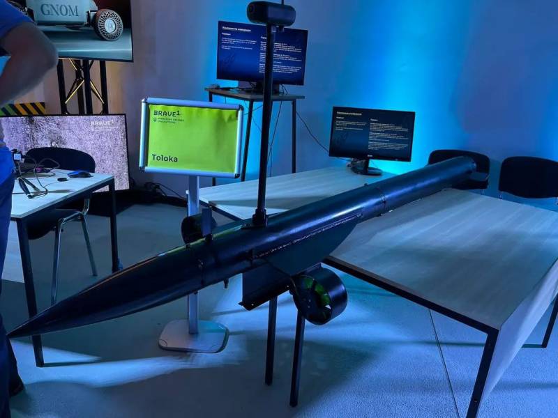 Украинский проект семейства безэкипажных подводных аппаратов «Толока»