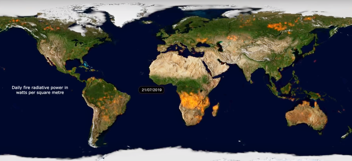 Сколько леса сгорело на планете за 2019 год: ученые представили пугающее видео пожаров, также, углекислого, нашей, каждый, площади, которые, планеты, Калифорния, Австралия, является, возгорания, крупные, северу, более, лесных, выбросы, промышленные, пожары, Америке