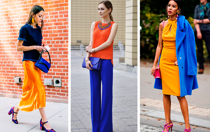 Сочетание несочетаемого: 15 примеров необычных цветовых комбинаций в одежде лучшее,мода,модные советы,Наряды
