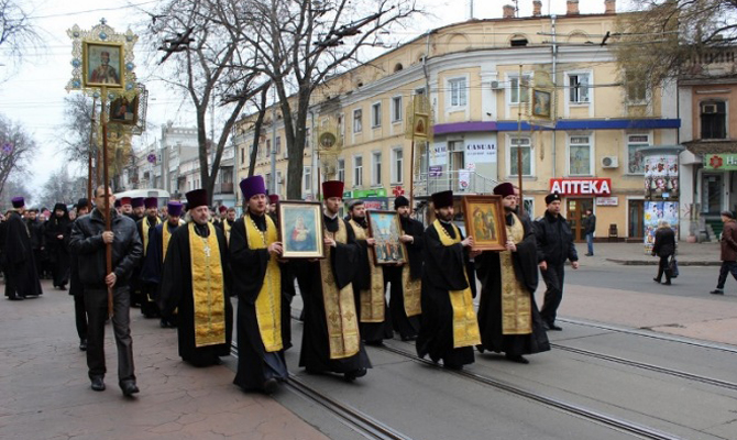 Одесская епархия УПЦ отменила крестный ход на 9 мая из опасения «провокаций»