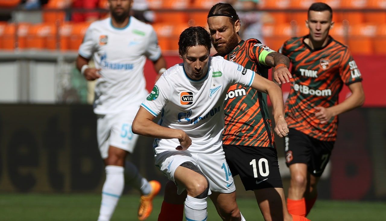 Дубль Малкома принес «Зениту» победу над «Уралом»