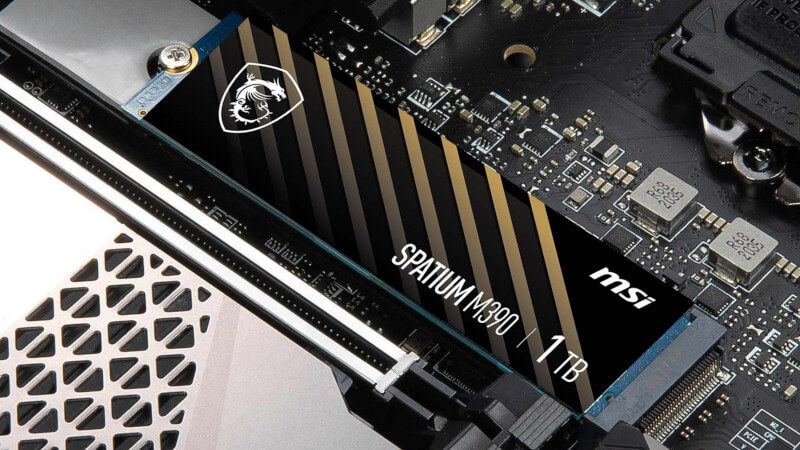 Твердотельный накопитель MSI Spatium M390.  Новый высокоскоростной носитель NVMe PCIe 3.0 для каждого ПК