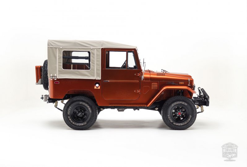 Восстановленный Toyota Land Cruiser FJ40 1972 года от FJ Company land cruiser, toyota, восстановление, реставрация