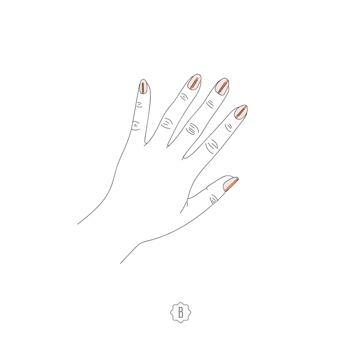 Темные линии на ногтях могут говорить об онкозаболевании. Нужно обязательно записаться на прием к врачу.