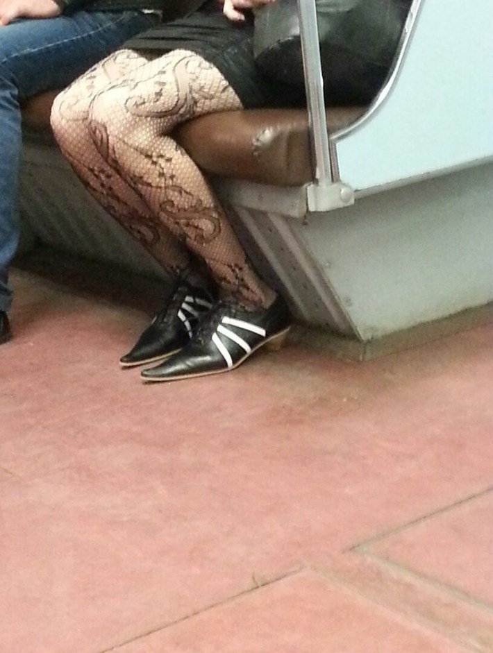 Волшебная мода в метро картинки