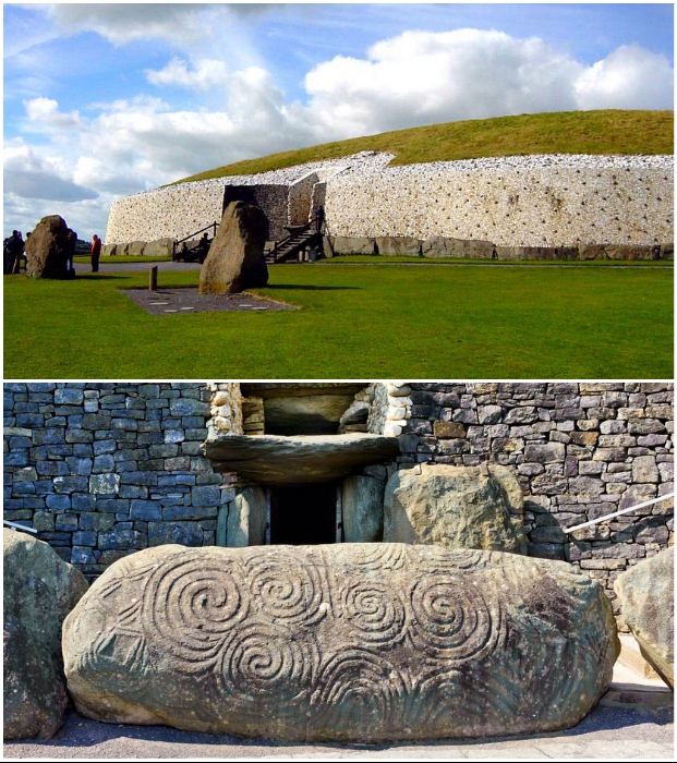 Легендарный ирландский курган Newgrange занесен в Список всемирного наследия ЮНЕСКО.