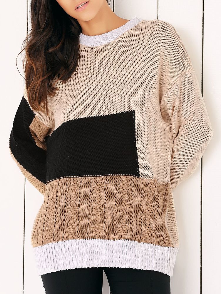 Color-Blocking: искусство многоцветного вязания двухцветное вязание,идеи,одежда,рукоделие,своими руками