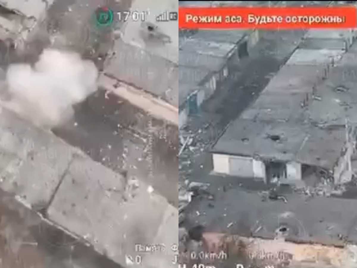 Ожесточенные бои ЧВК «Вагнер» и ВСУ в Артемовске засняли на видео