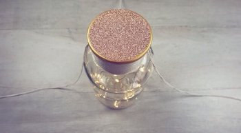 Светильник из гирлянды и банки своими руками