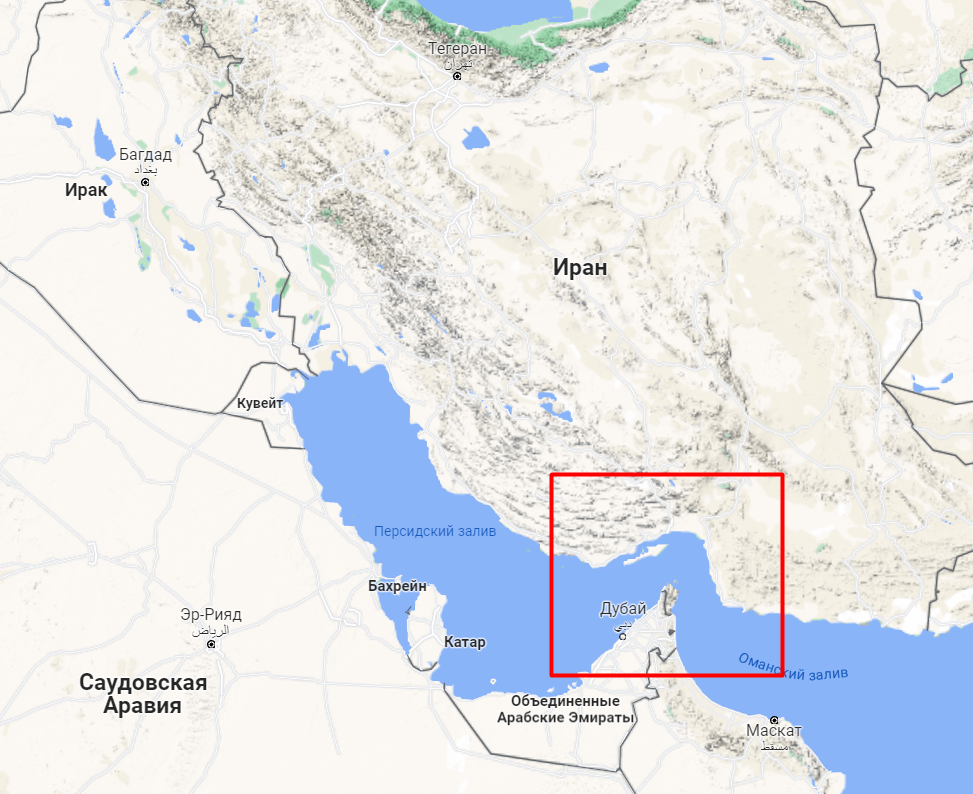Порты Ирана в персидском заливе на карте. Пляжи Ирана в персидском заливе. Выход в Иран через персидский залив карта.