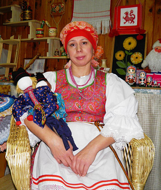 «Буду мастером!» Делаем куклу «Колокольчик» с Галиной Касумовой