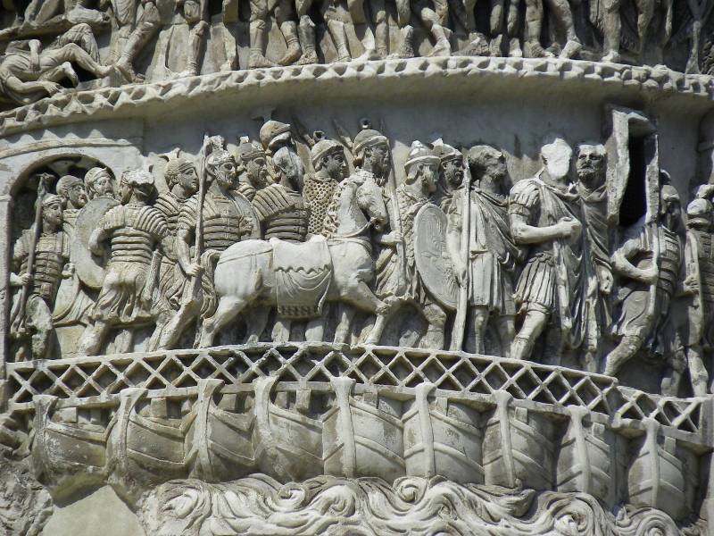 Воины с колонны Марка Аврелия Воины с колонны Марка Аврелия история