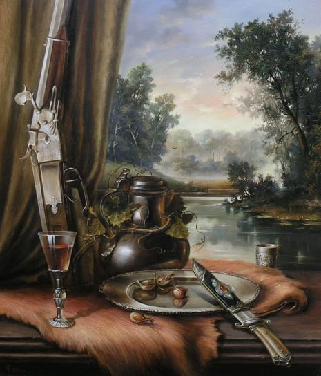 Художник Сергей Фёдоров. Многослойные натюрморты Художник Сергей Фёдоров. Многослойные натюрморты