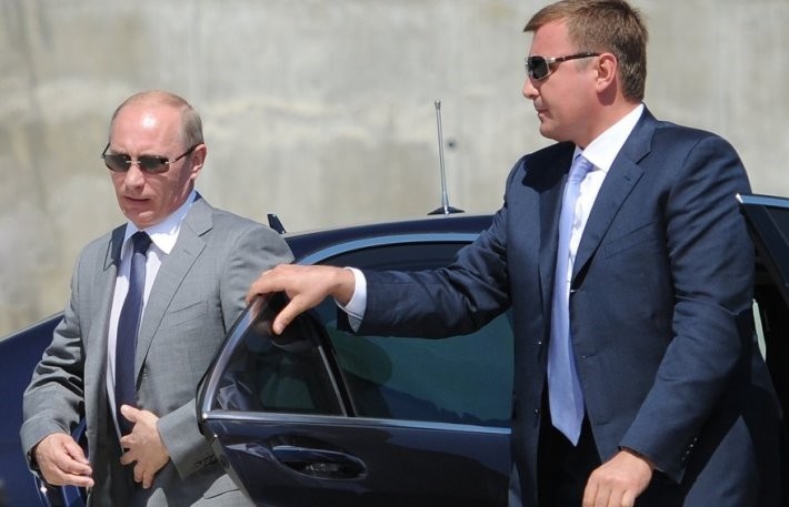 Владимир Путин и ФСО охрана, президенты