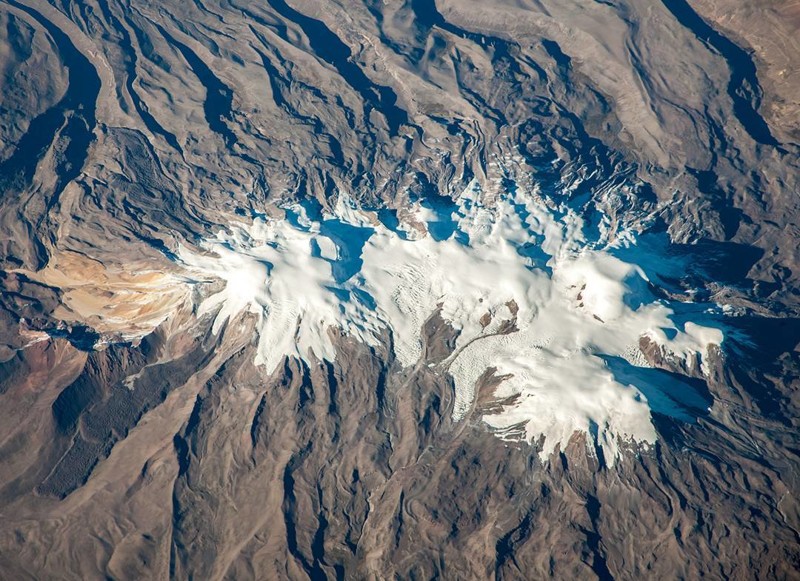 Коропуна — самый высокий вулкан Перу Instagram, земля, космонавты