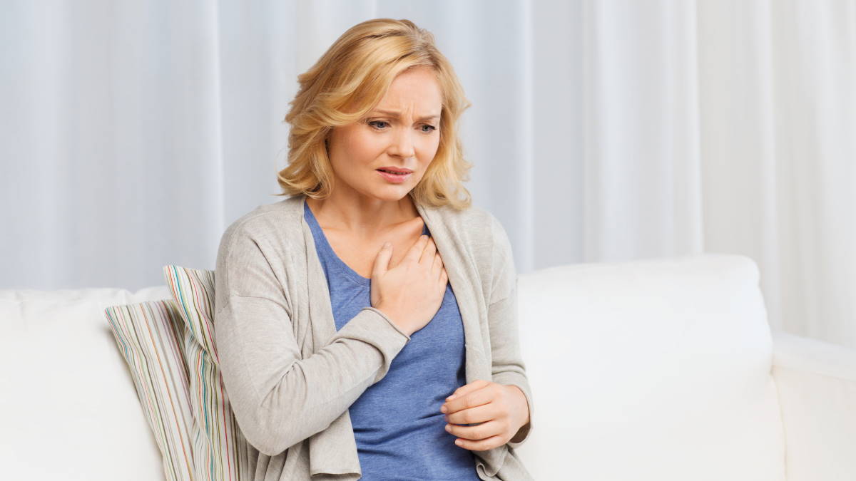 Боль в груди сердечный приступ тревога