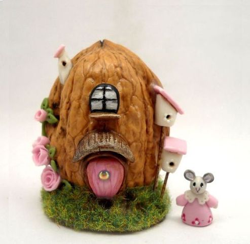 Скорлупа грецкого ореха - прекрасный материал для творчества! Скорлупа грецкого ореха - прекрасный материал для творчества! handmake,поделки своими руками,разное