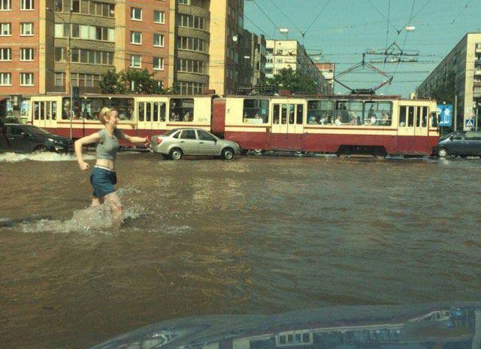 Фото, которые возможно было сделать только в России. Часть 46 (36 фото)