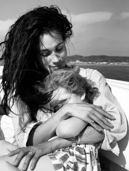 Меган Маркл с дочерью