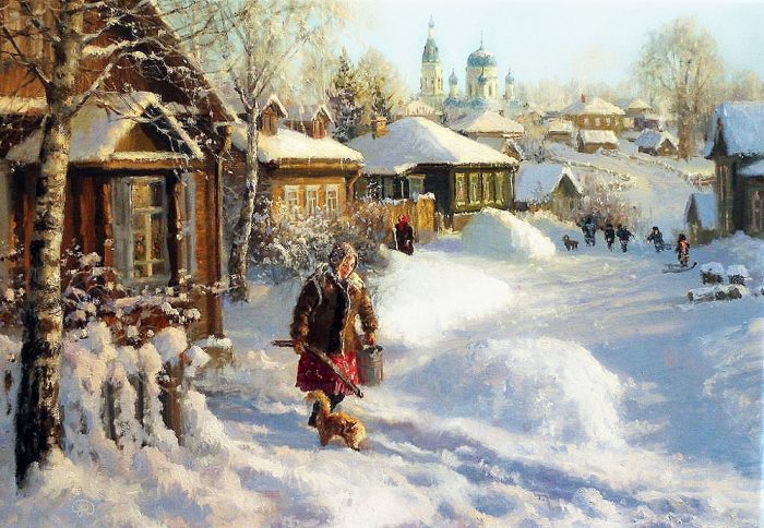 зима Владимир Жданов - 28