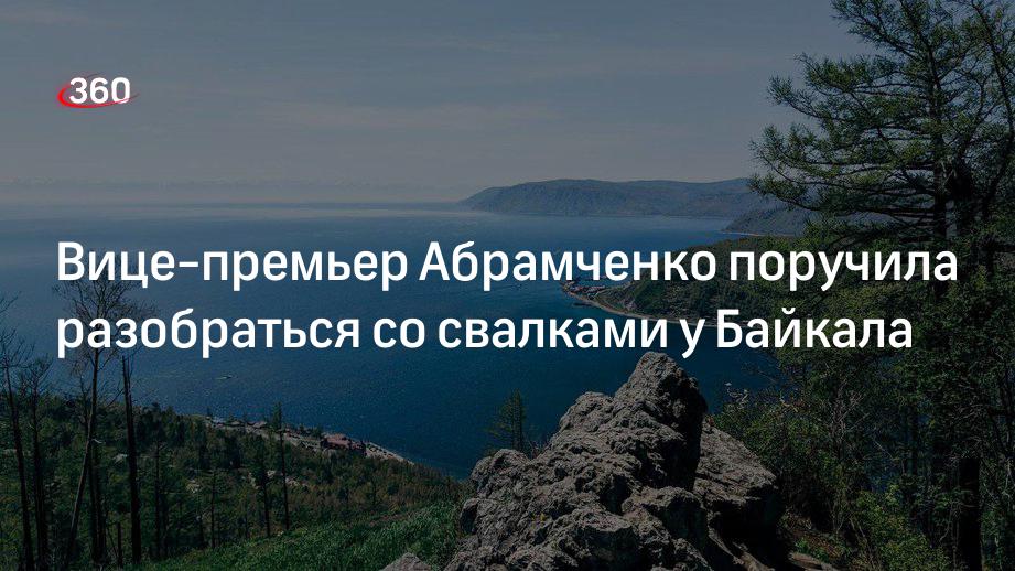 Вице-премьер РФ Абрамченко провела заседание комиссии по вопросам охраны озера Байкал