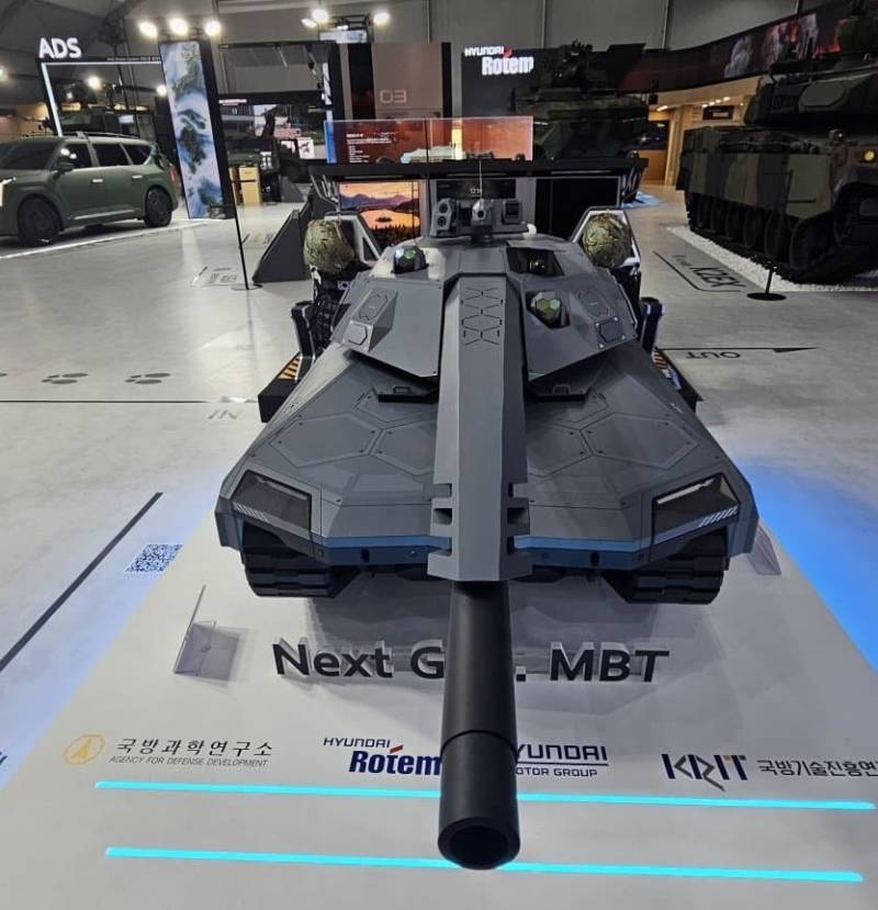 Искусственный интеллект и водородный двигатель: проект южнокорейской «Арматы» от Hyundai оружие,танк