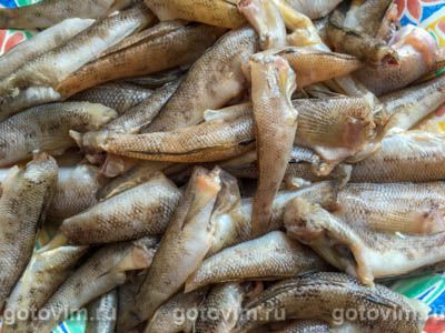 Жареные бычки по-одесски кулинария,рыбные блюда