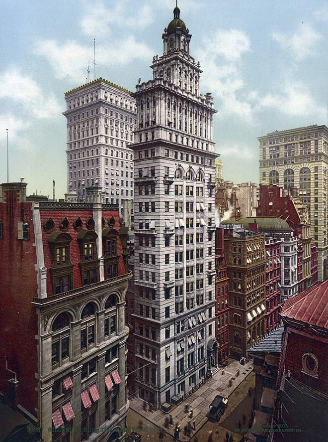 Фотография: Нью-Йорк 1900 года в цвете №8 - BigPicture.ru