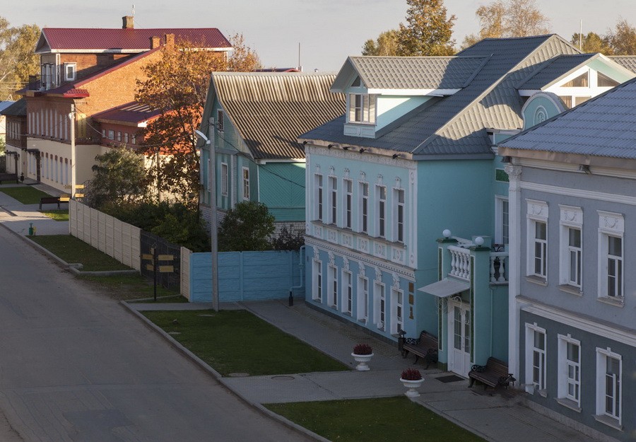 Село Вятское Ярославской области, признанное самой красивой деревней России 2015-го года