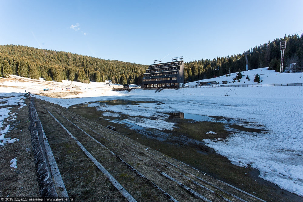 Фотоистория о заброшенном трамплине Олимпиады Фотоистория о заброшенном трамплине Олимпиады