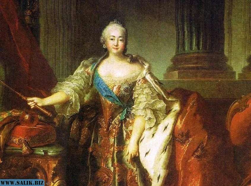 Всероссийская императрица Елизавета (1741-1761).