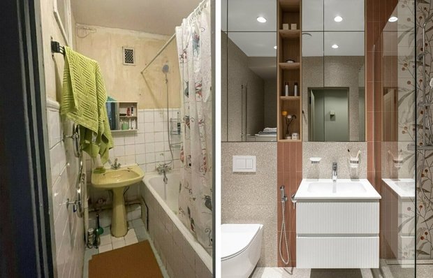 Ванные комнаты в старом фонде: 5 удачных примеров