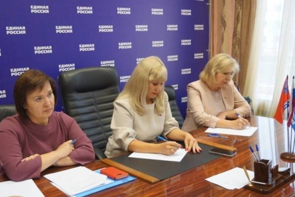 Виктория Голубева приняла участие в заседании реготделения Союза женщин России