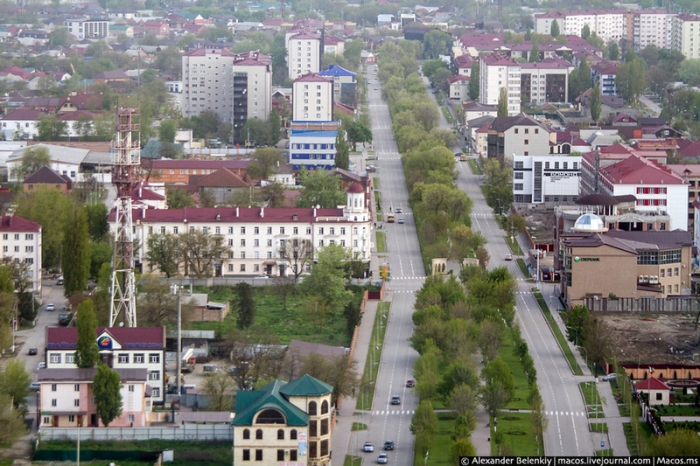 Городское озеленение в Грозном ведется ежегодно.